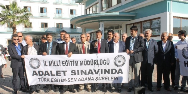 Türk Eğitim-sen’den "adalet İstiyoruz" Eylemi