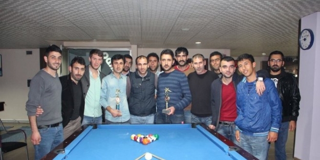 Oltu’da Geleneksel Bilardo Turnuvası Yapıldı