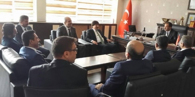 Türk Sağlık-sen Genel Başkan Yardımcıları Adıyaman’da