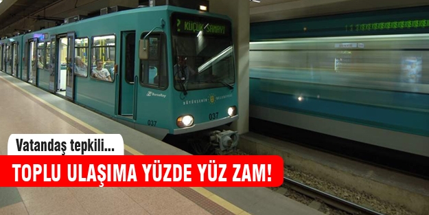 Bursaray'a büyük zam!