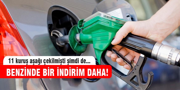 Benzine bir indirim daha!
