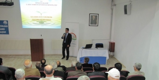 Çiftçilere Tarla İçi Sulama Teknikleri Ve Yöntemleri Eğitimi