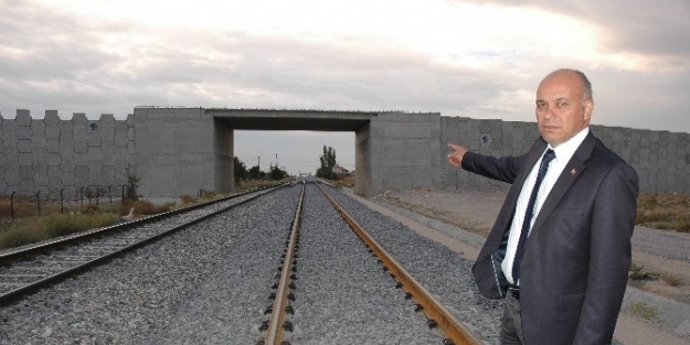 Karaman’da Hızlı Tren Çalişmalari Devam Ediyor