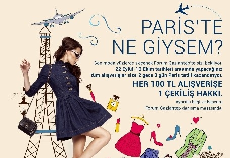 Forum Gaziantep’in Paris Talihlisi Belli Oldu