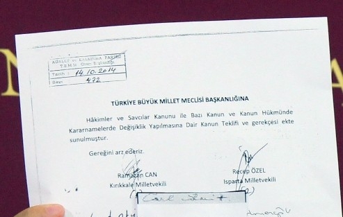 Ak Parti’nin Teklifine Carl Schmıtt’in İmzasini Yapıştırdı