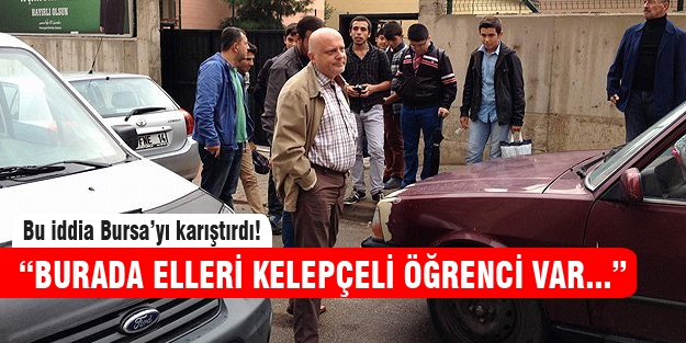 Bursa'da eleri kelepçeli öğrenci iddiası ortalığı karıştırdı