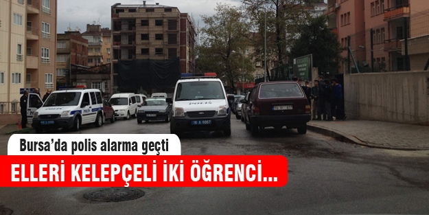 Kelepçeli öğrenci avı