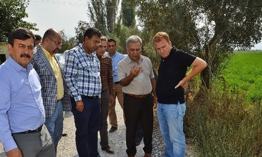 Başkan Kocaoğlu Ova Yollarını İnceledi
