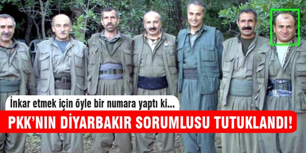 PKK'nın Diyarbakır sorumlusu kimliğini inkar etti