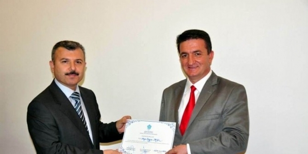 Neü’den Tatbikata Katılan Personele Teşekkür Belgesi