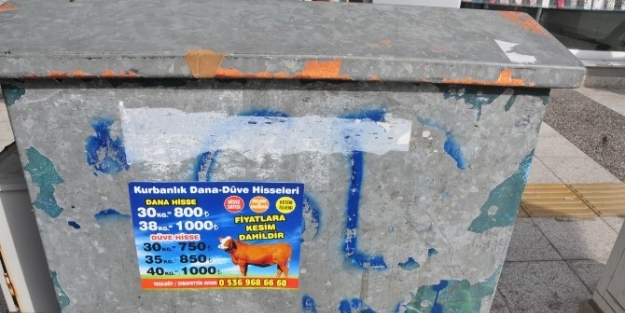 Büyükşehir Zabıtadan Görüntü Kirliliğine Önlem