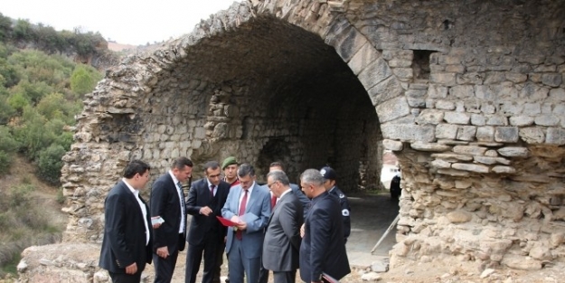 Vali Bektaş Köprübaşı Saraycık Kaplıcalarını İnceledi