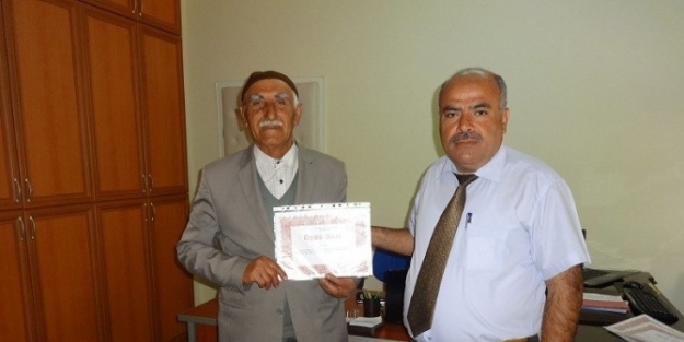 Sungurlu’da Yardımsever Vatandaşlar Ödüllendirildi