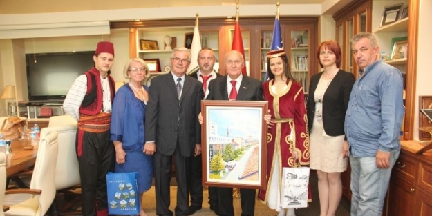 Kemal Baysak’a Balkanlılar’dan Teşekkür