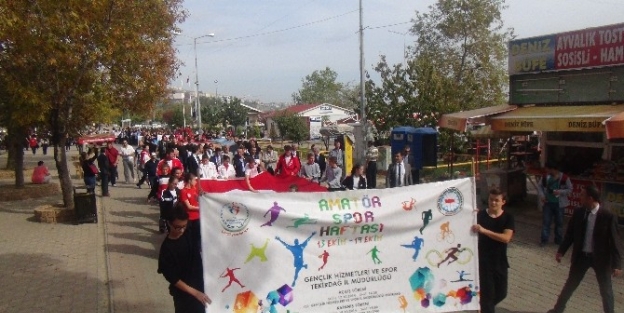 Amatör Spor Haftası Tekirdağ’da Kutlandı
