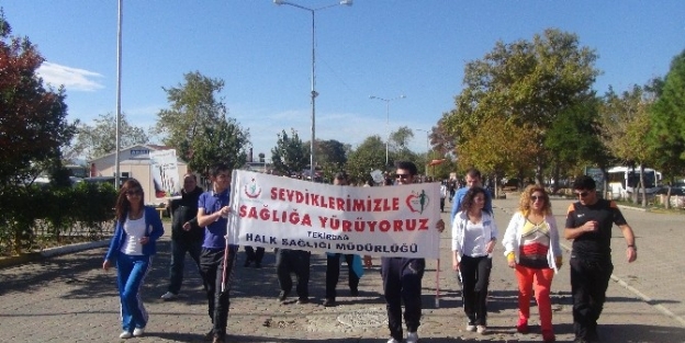 Tekirdağ Sağlık İçin Yürüdü