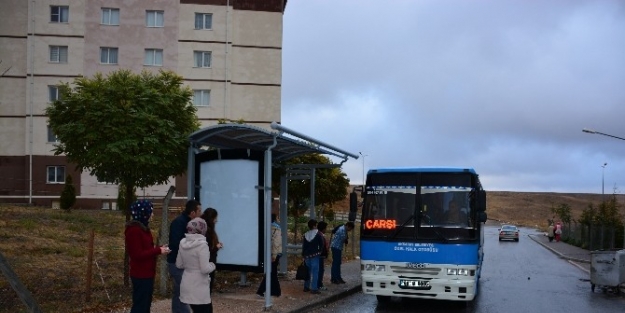 Aksaray’a Yeni Otobüs Durakları