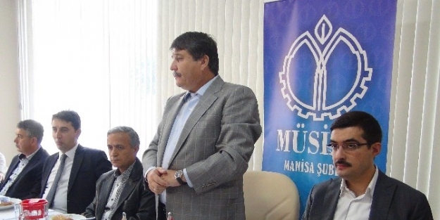 Müsiad Manisa Şubesi Vekilleri Ağırladı