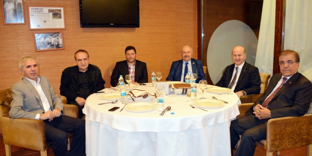 Cemalettin Tosun yol arkadaşlarıyla buluştu