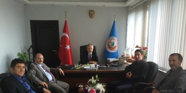 Ak Parti İlçe Yönetiminden Orman Bölge Müdürü Ve İl Tarım Müdürü’ne Ziyaret