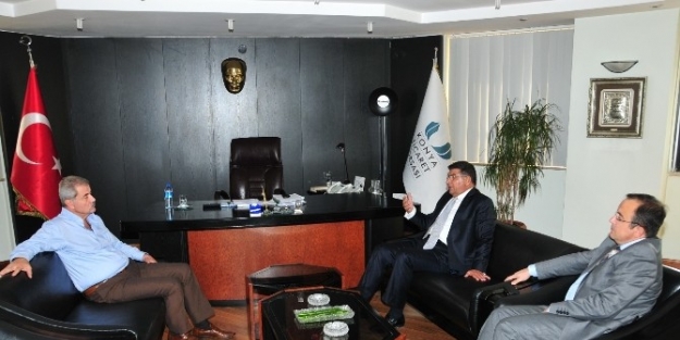 Konya Ticaret Borsasına, Ziraat Bankası’ndan Ziyaret