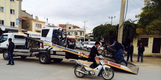 Sandıklı’da Motosiklet Denetimi