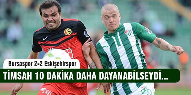 Bursaspor yenişemedi!