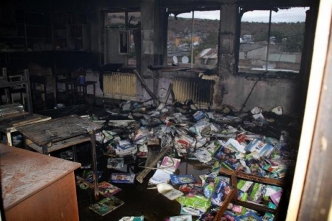 IŞİD bahanesiyle yine okul yaktılar!