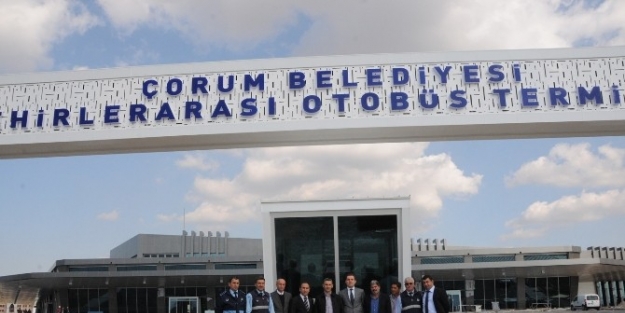 Aşti Yönetiminden Çorum Terminalinde İnceleme