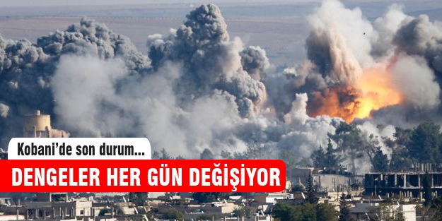 Kobani'de yaşanan son gelişmeler