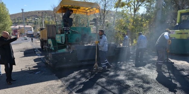 Yakutiye, 50 Günde 51 Bin Metrekare Asfalt Döktü