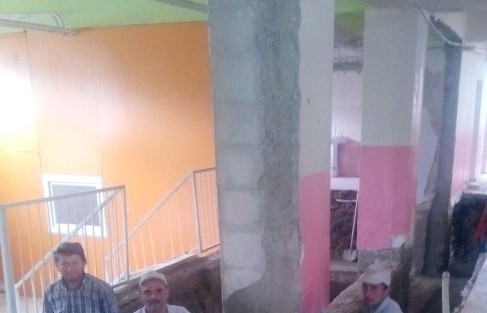 Çok Programlı Anadolu Lisesi Binalarında Güçlendirme Başladı