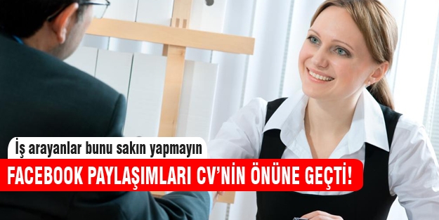 İş arayanlar dikkat! Facebook'ta bunları yapmayın