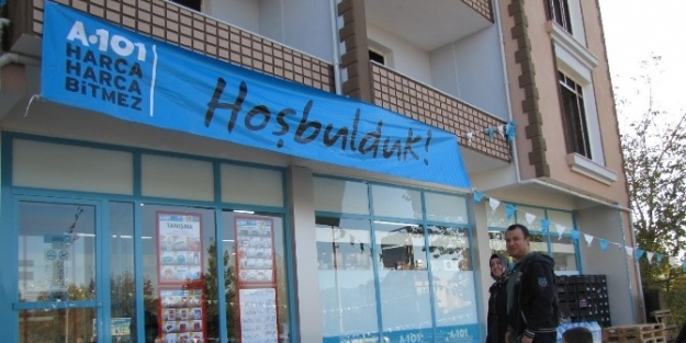 A 101 Hisarcık Mağazası Hizmete Girdi