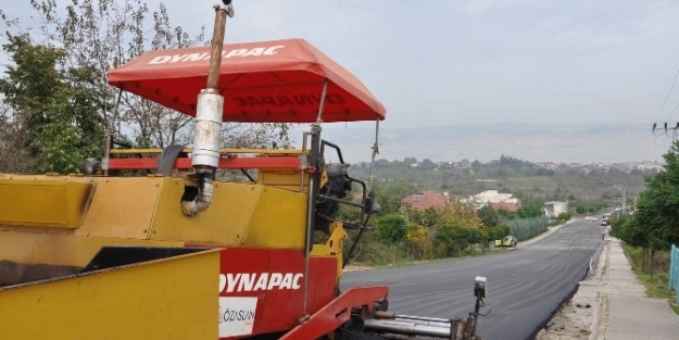 Başiskele Mehmet Çavuş Caddesi’ne Asfalt