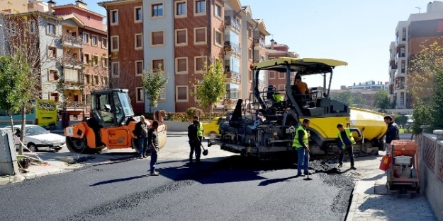 Tepebaşı’nda Asfaltlama Çalişmalari