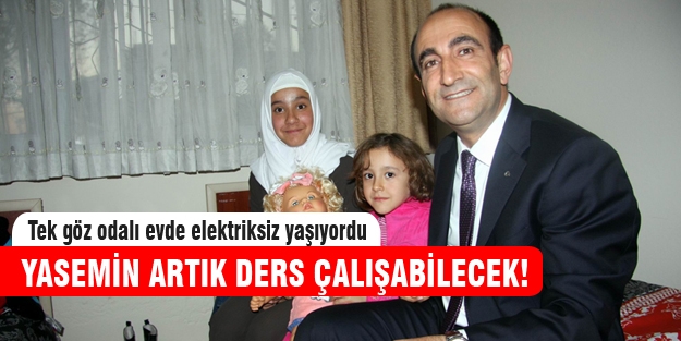 Yasemin artık ders çalışabilecek
