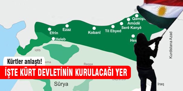 Kürt devleti kuruluyor!