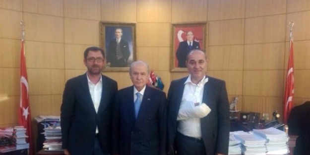 Devlet Bahçeli’yi Ziyaret Ettiler