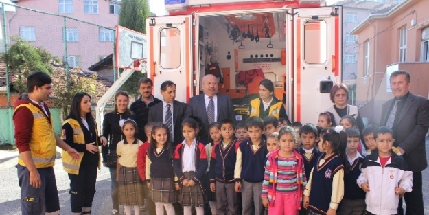 Öğrencilere 112’nin Çalişmalari Anlatıldı