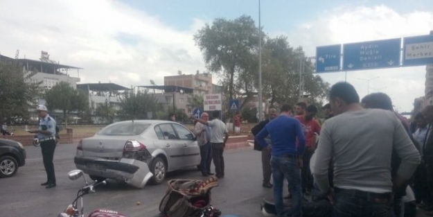 İncirliova’da Trafik Kazası; 1 Yaralı