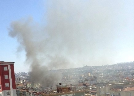 Apartmanda Yangın Paniği