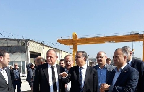 Vali Ve Başkan Yatırımları Birlikte İnceledi