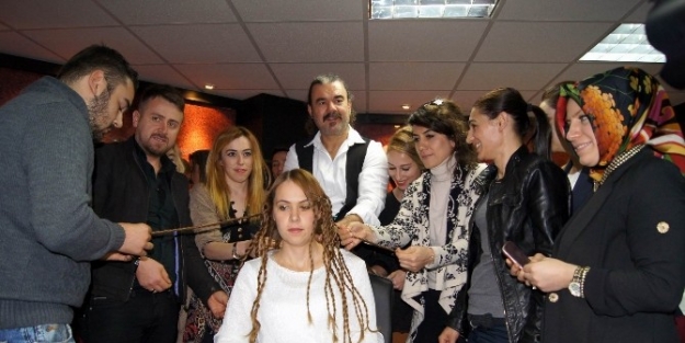 Kuaförlere Saç Kesimi Eğitimi Verildi