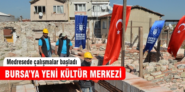 Bursa'ya yeni kültür merkezi