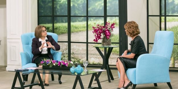 Esra Erol Fatma Şahin'i ağırladı