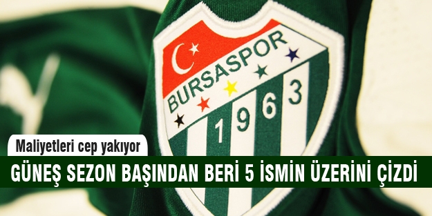 Bursaspor'da kadro dışı kalanların maliyeti cep yakıyor