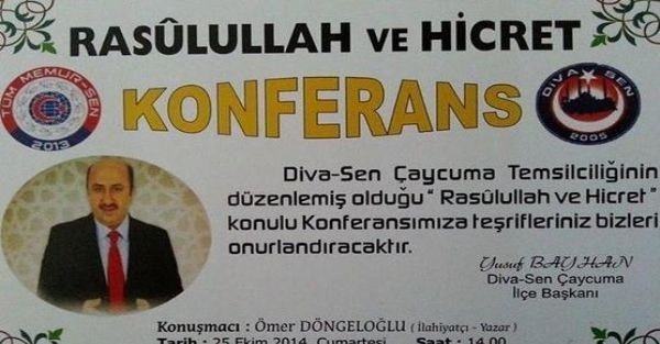 İlahiyatçi  Yazar Ömer Döngeloğlu Çaycuma’ya Gelecek