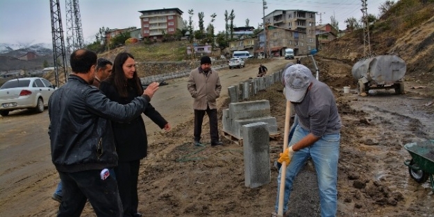 Hakkari Belediyesi’nde Hummalı Çalişma