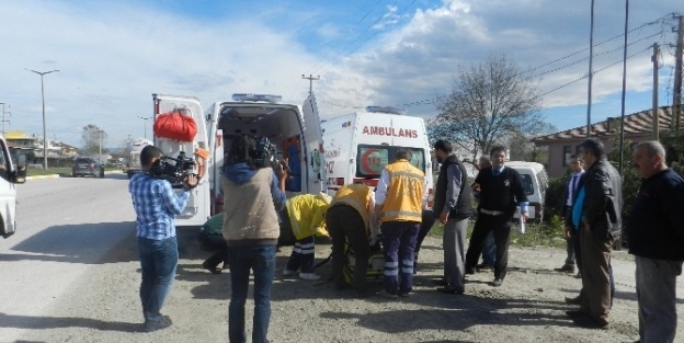 Düzce’de Trafik Kazası 3 Yaralı